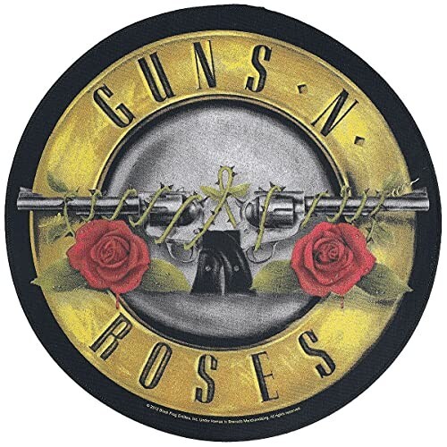 Guns n Roses Applique Sew On Patch – Back Jacket Band Patch – Official 11 inches
