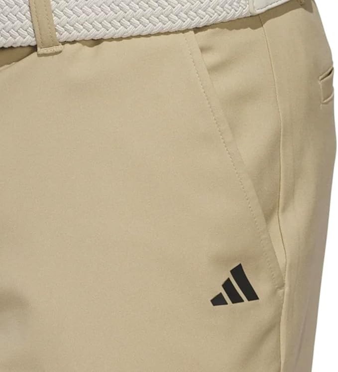 NEW Men’s Adidas Size 34 Tan Flat Front Golf Shorts 9″ Inseam