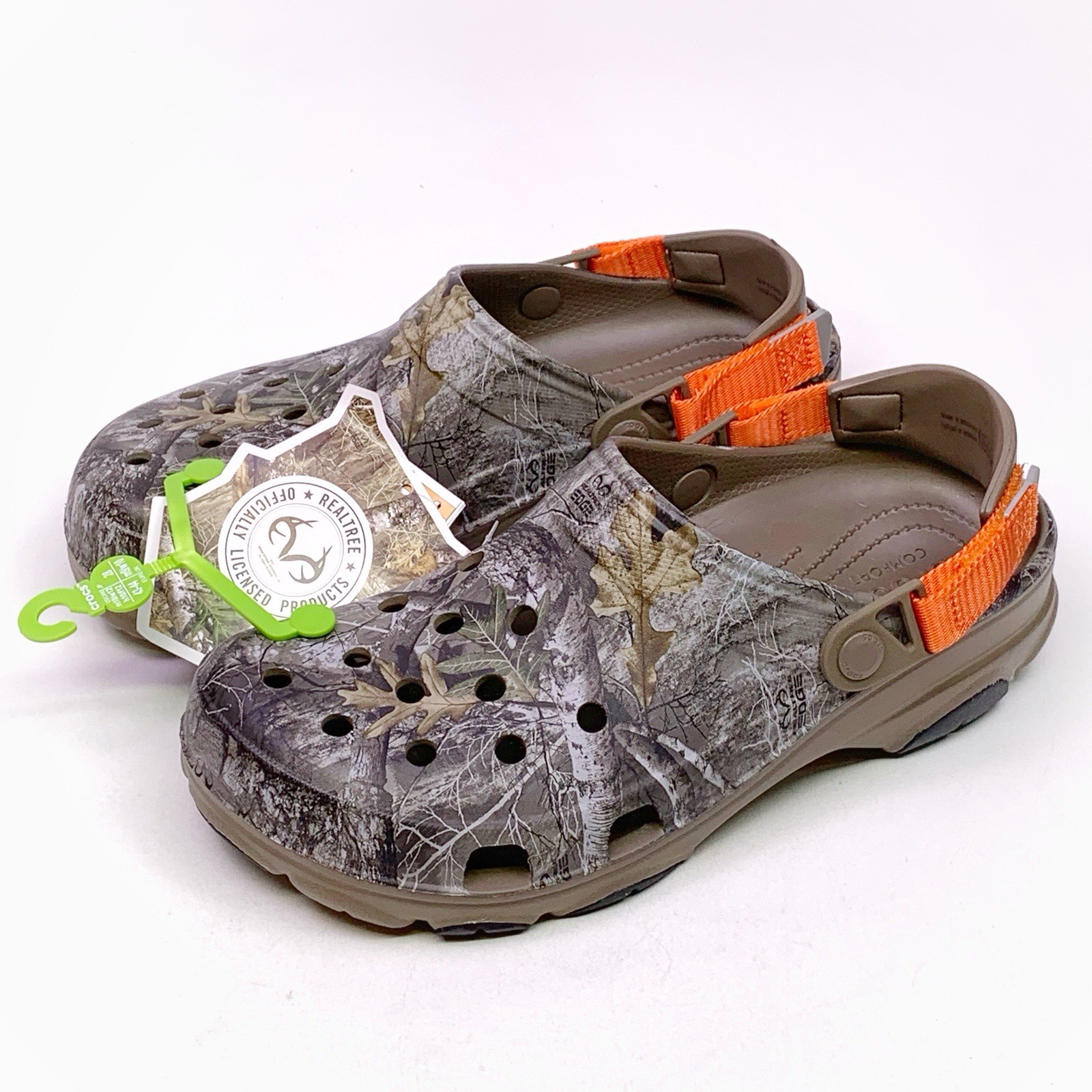 Crocs Realtree Edge All-Terrain Clog US Mens Sizes Walnut Camo 206504-267 NEW!