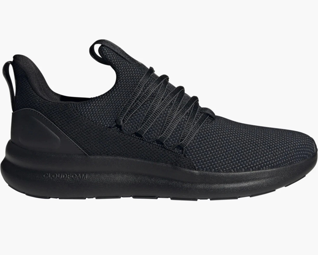 Adidas Lite Racer Adapt 7.0 Shoes Mens Wide Black Grey IE8684