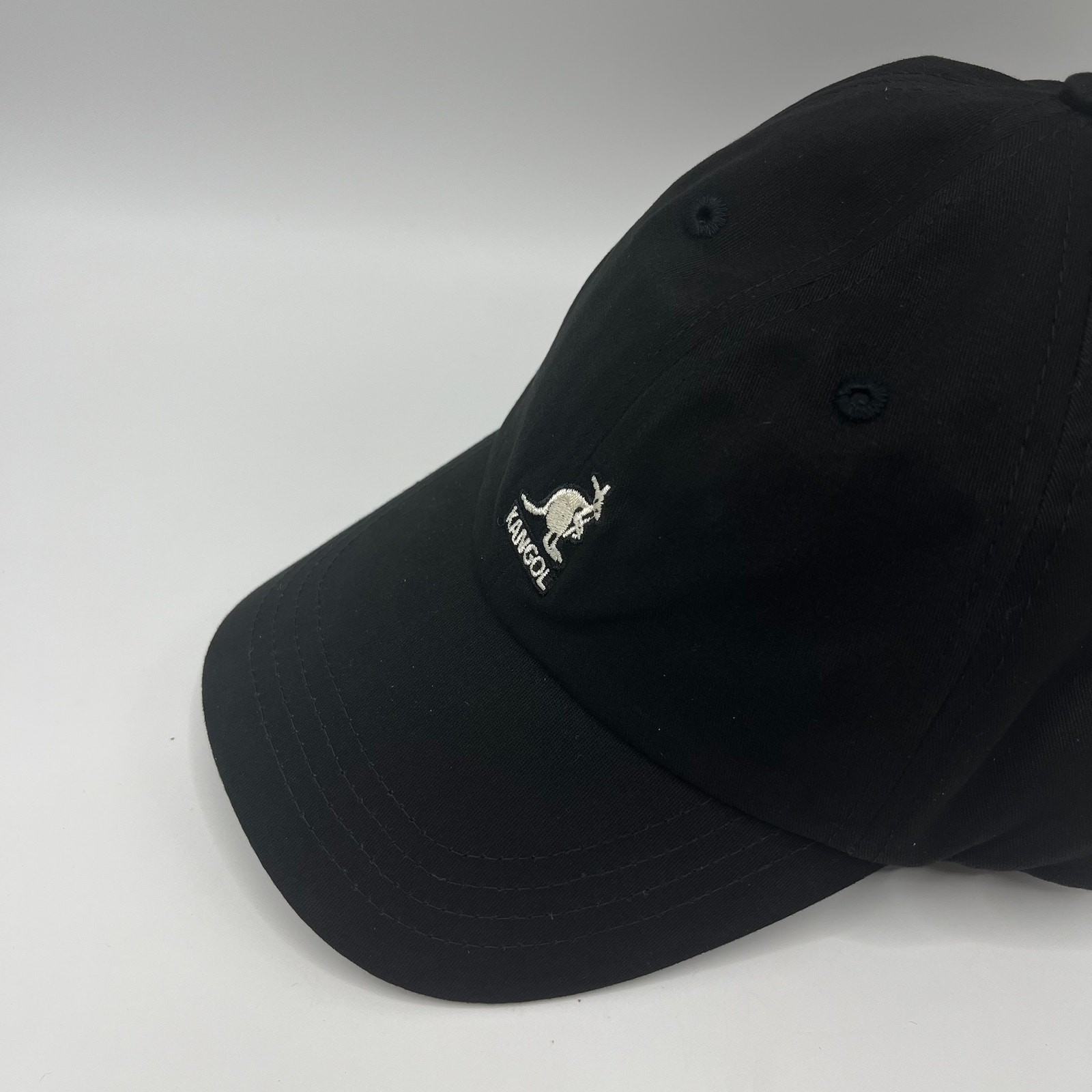 2 Pcs Kangol Baseball Cap Embroidered Logo Adjustable Cotton Dad Hat