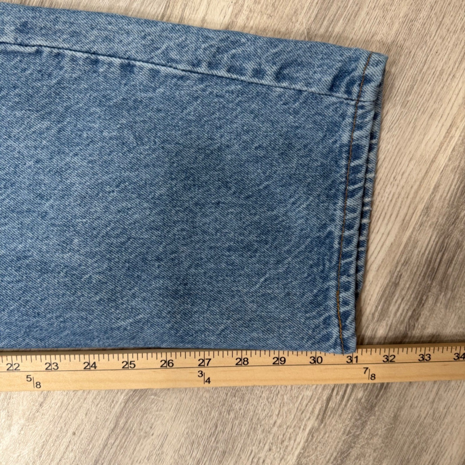 Levi’s 540 Jeans Mens Relaxed Fit Straight Leg Light Wash Denim Pants 34×31