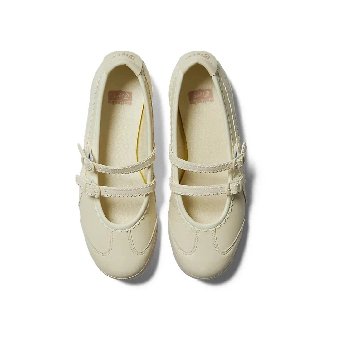 Womens Patou x Onitsuka Tiger Mexico 66 Tgrs Mary Jane Ballet Flats Muti-Color