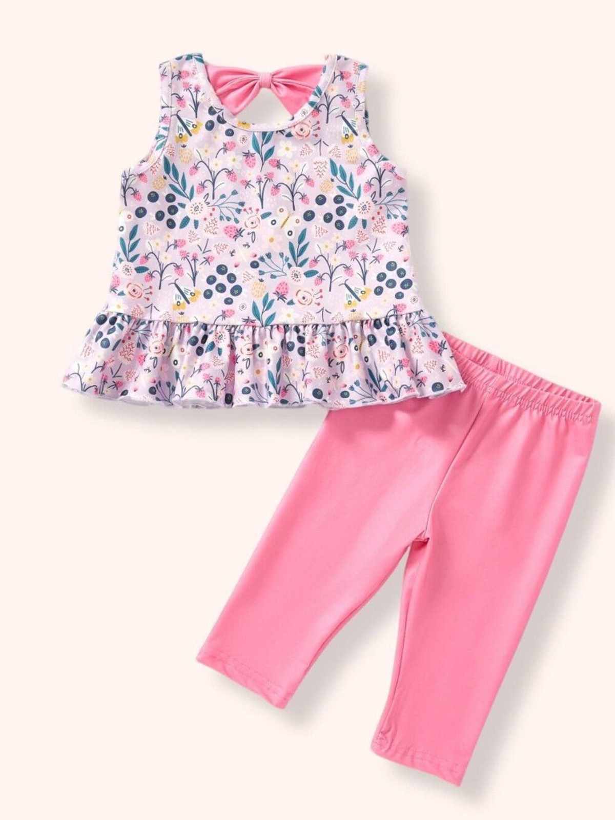 PETE + LUCY BLUEBERRY BREEZE 2 PIECE SET 4T