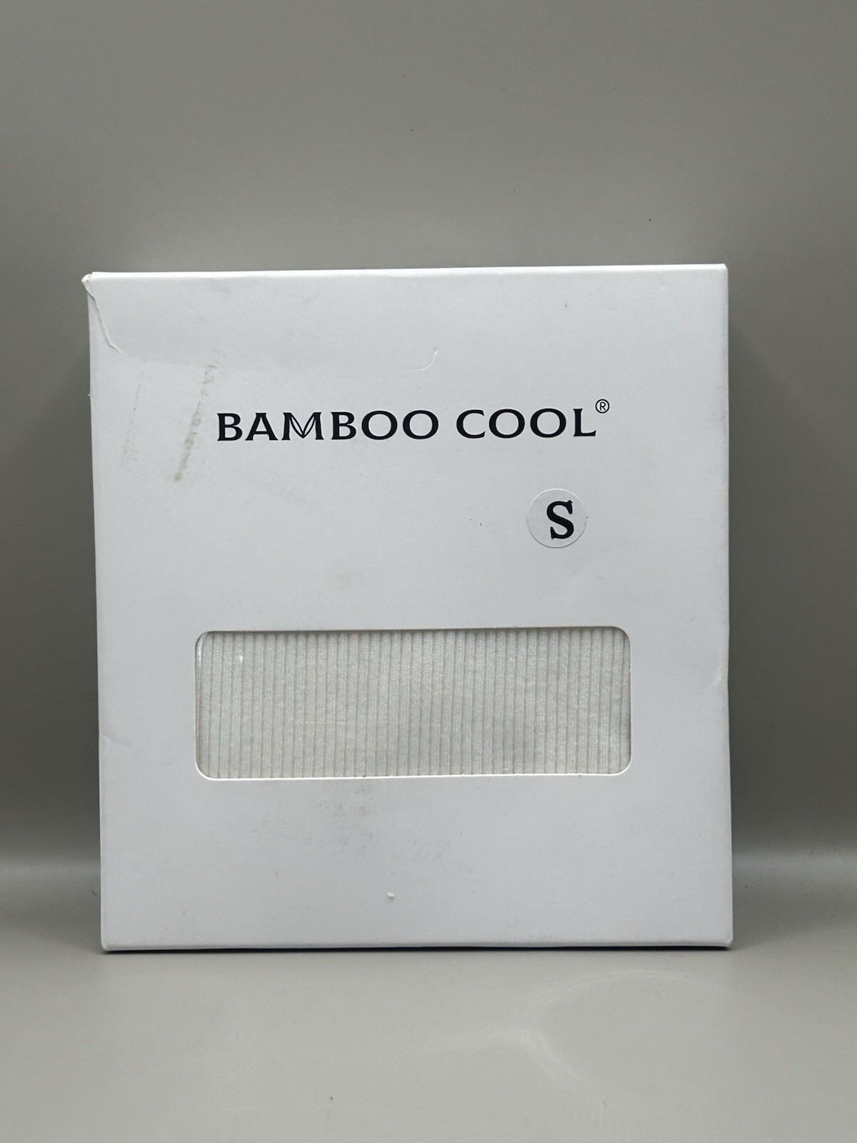 BAMBOO COOL Women’s Size Small Ribbed Crew Neck T-Shirt Slim Fit Base Layer NIB