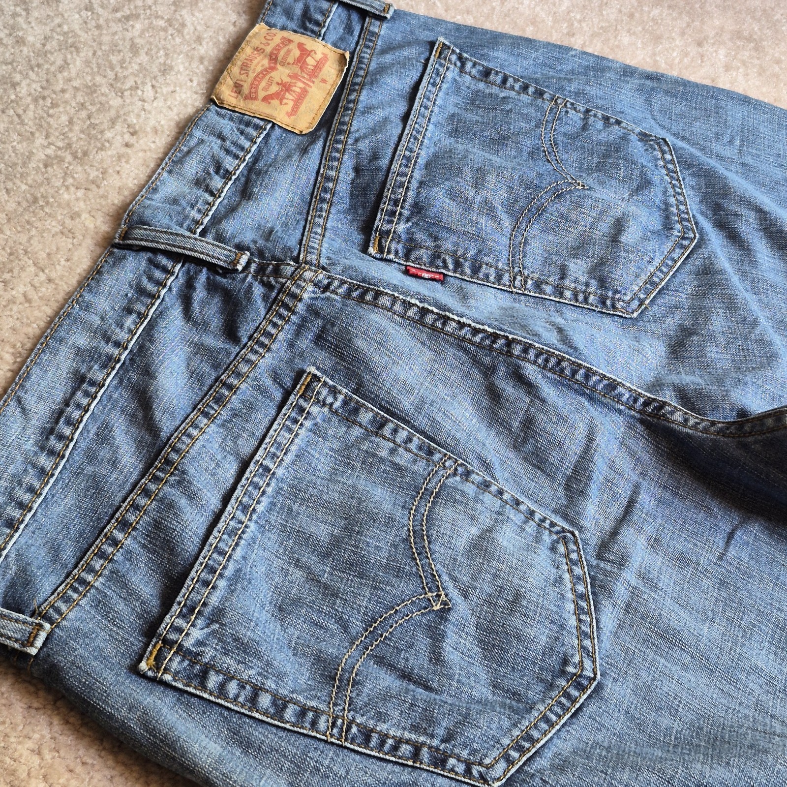 Levi’s 527 Series Men’s Bootcut 2000s Jeans Medium Wash