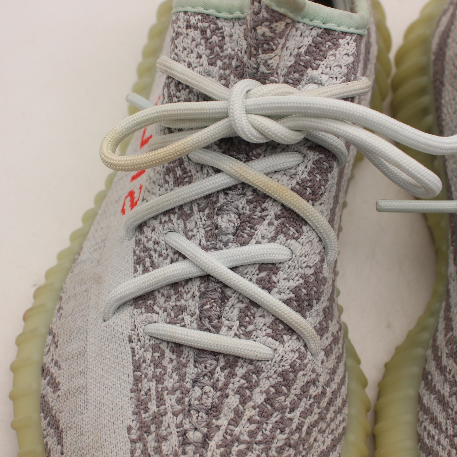 Adidas Yeezy Boost 350 V2 Blue Tint Men’s Size 7 Low Athletic Sneakers B37571