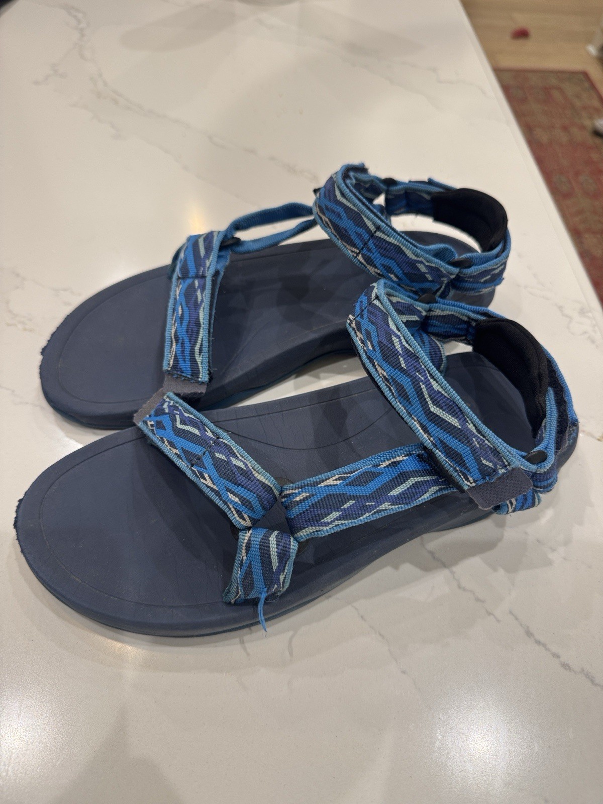 TEVA HURRICANE XLT 2 HIKING SANDAL SHOES SLIDES BLUE 1019390Y SIZE 6 EU 38/39