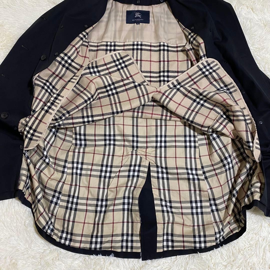 BURBERRY LONDON Nova check trench coat belt liner
