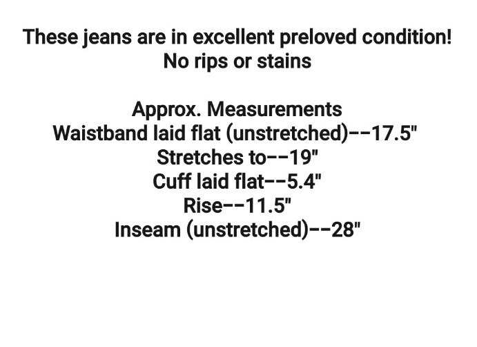 Vineyard Vines Jeans 32 14 High Rise Skinny Ankle Blue Denim Stretch