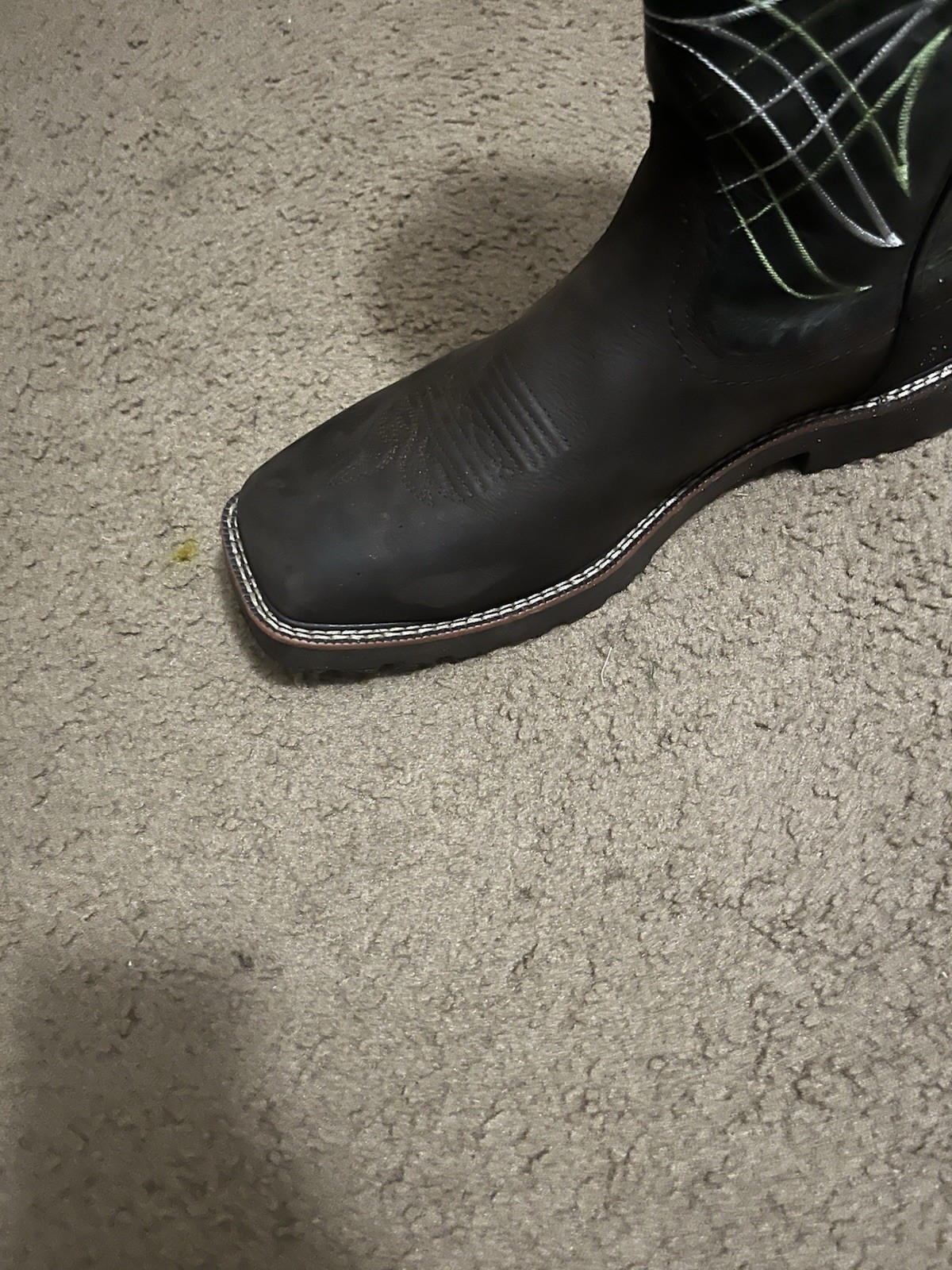 Ariat Waterproof Steel Toe Pull-On Western Work Boots Brown Men’s 11.5 D