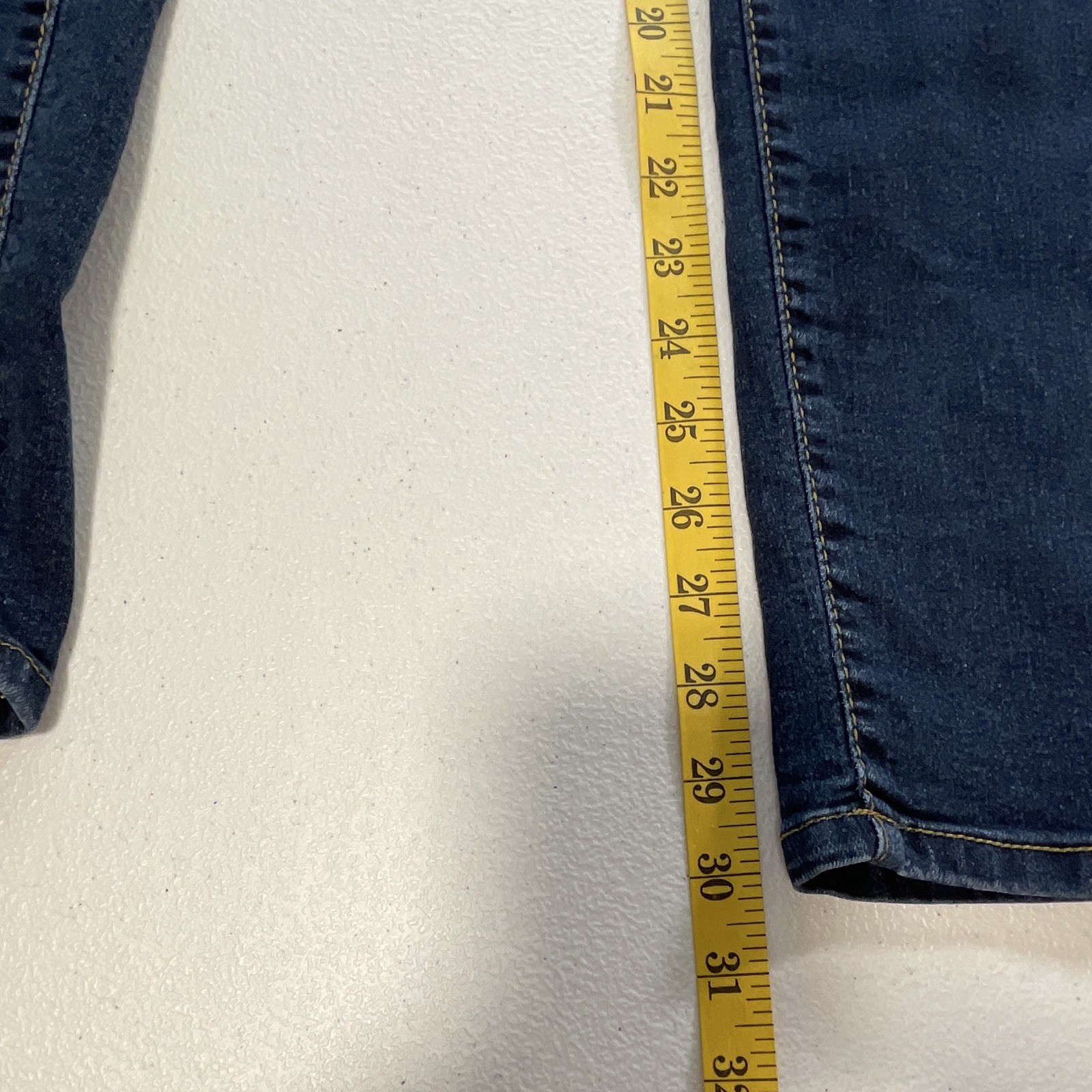 Levi’s 510 Men’s Dark Wash Blue Denim Skinny Slim Fit Low Rise Jeans 36 x 32