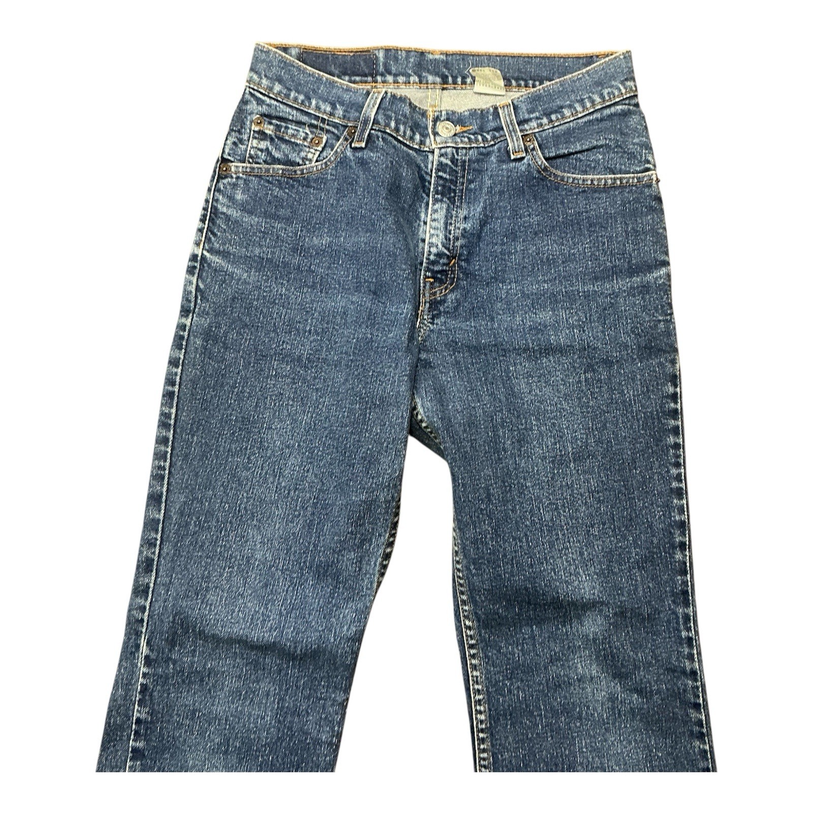 Vintage Levi’s 517 boot cut slim fit medium wash jeans 28×32 Guatemala