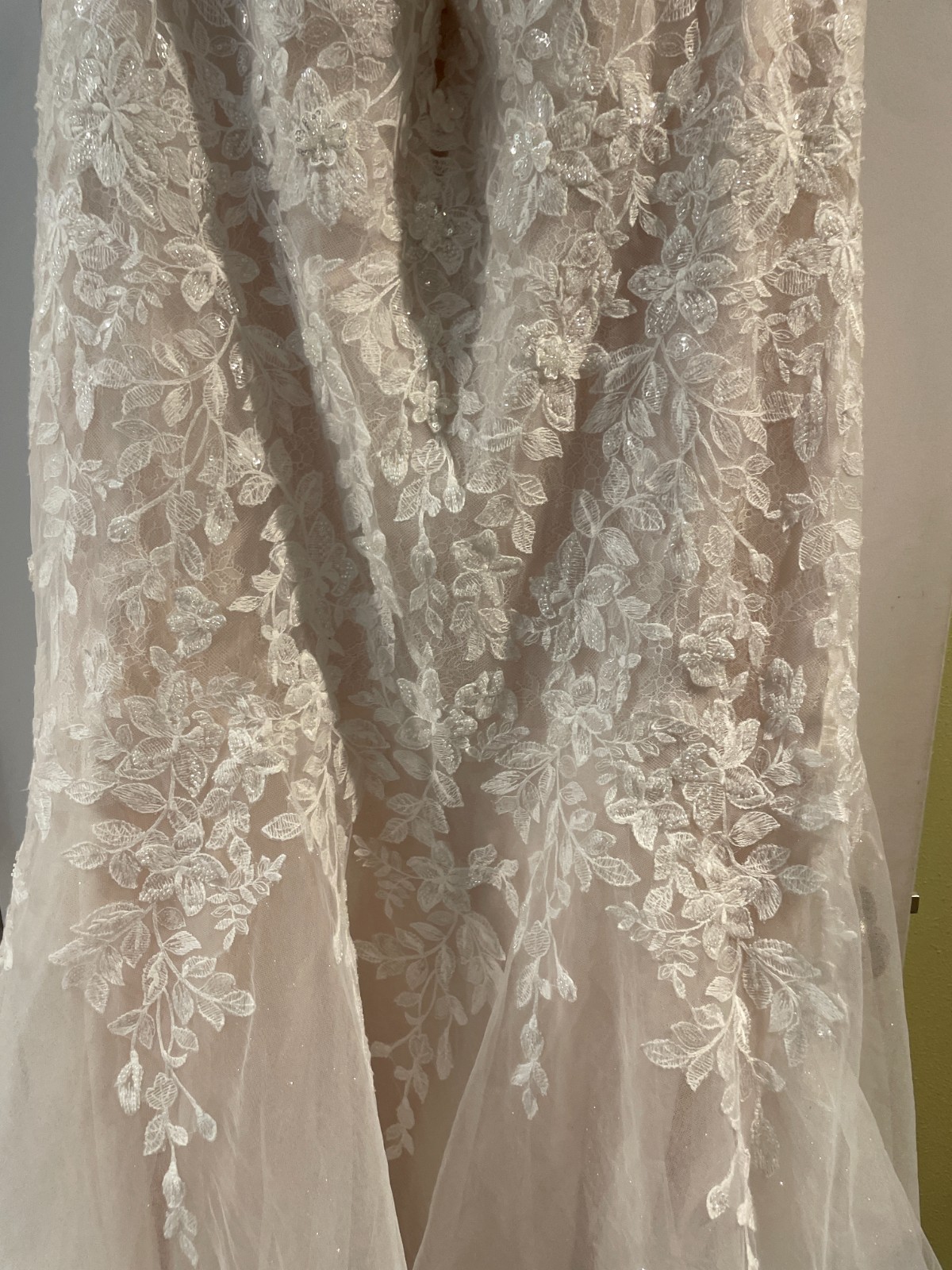 Size 28 Wedding Dress Floral Princess Gown Morilee