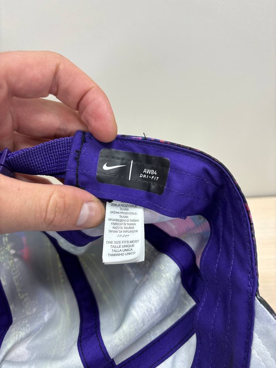 Mens cap Nike NRG AW84 Zm Air Color Multicolor Duties Paid (USA)