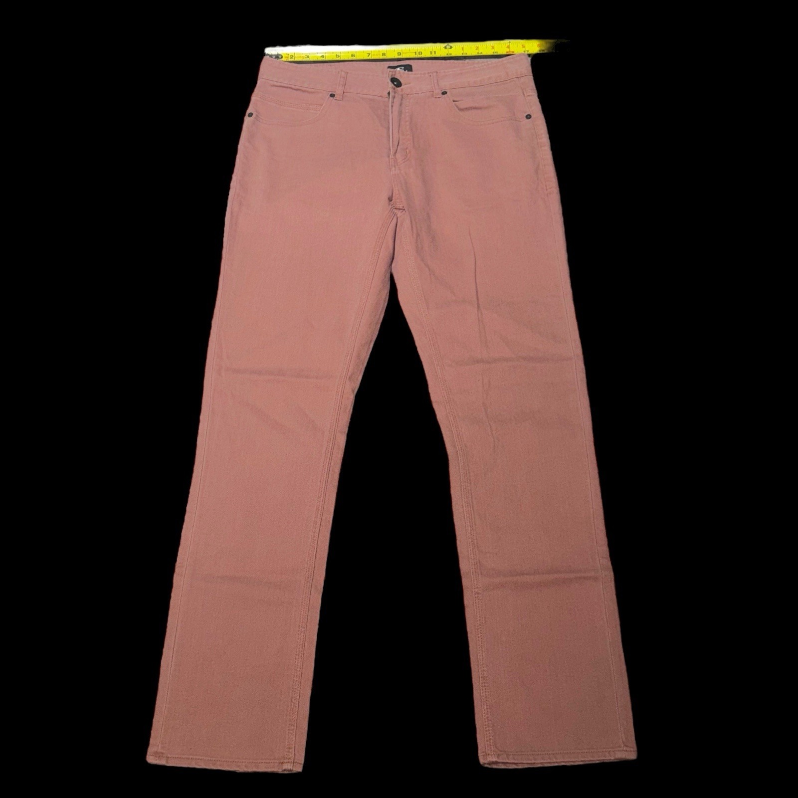 O’neill Men’s 33 Pink Denim Jean Pants 98% Cotton 2% Elastane (Fast Shipping)