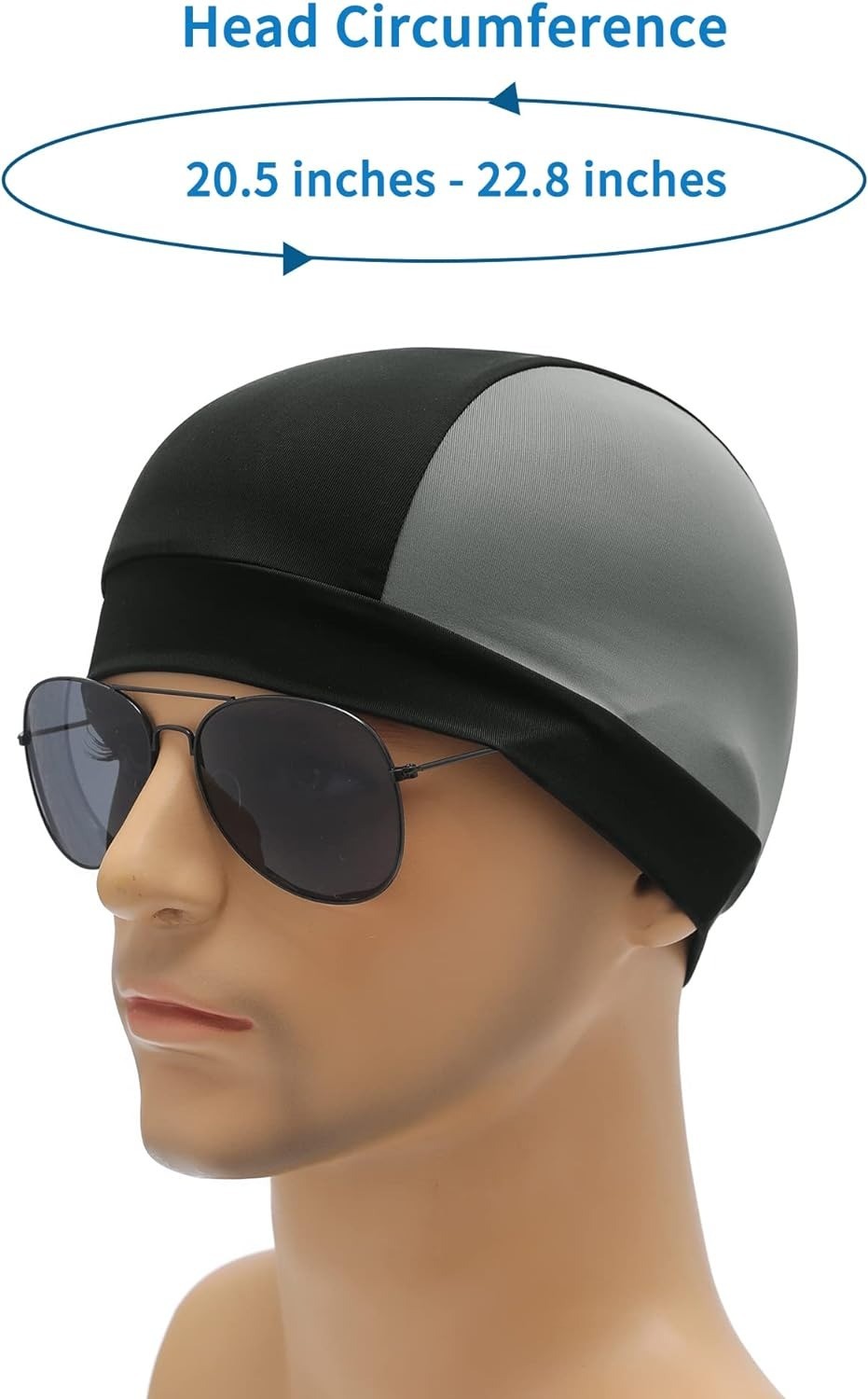 Cooling Skull Caps Helmet Liner Beanie Cap Sweat Wicking Cycling Hat Men Women