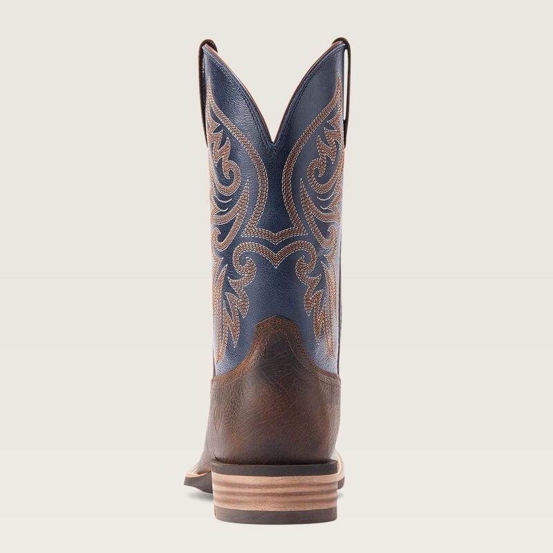 New Men’s ARIAT SLINGSHOT Brow/Blue Leather 11″ Western Cowboy Boots 10044566
