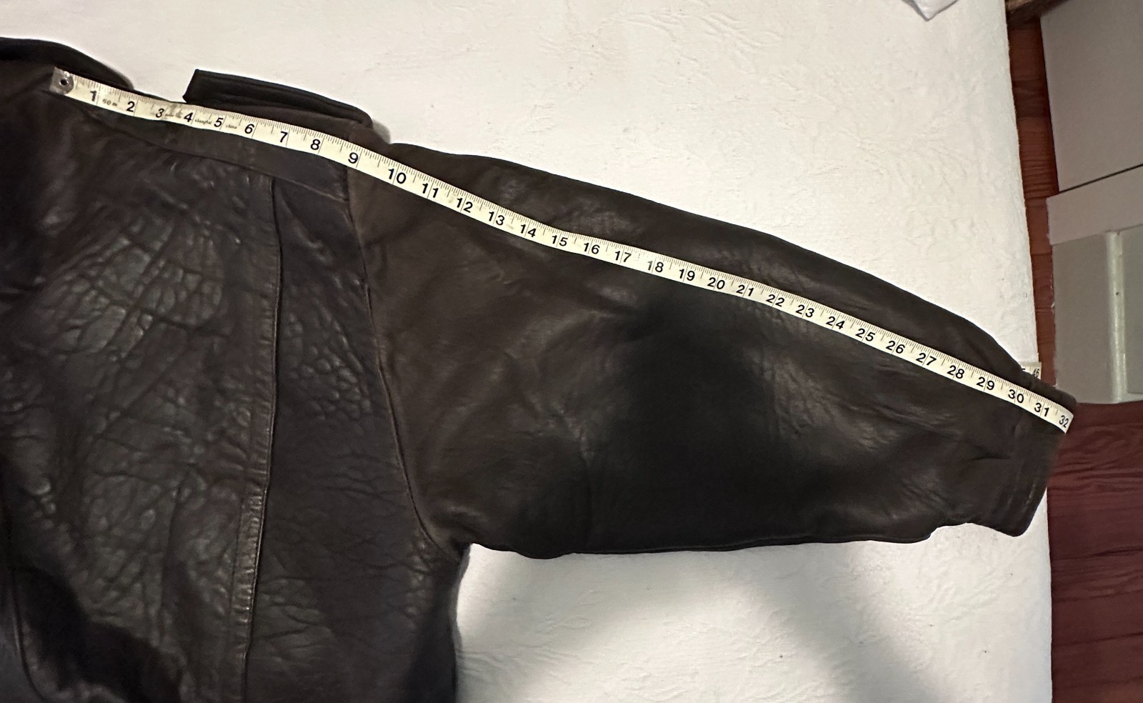 VTG Midway Second Fleet Men’s Lambskin Leather Bomber Jacket Size 46 /XL