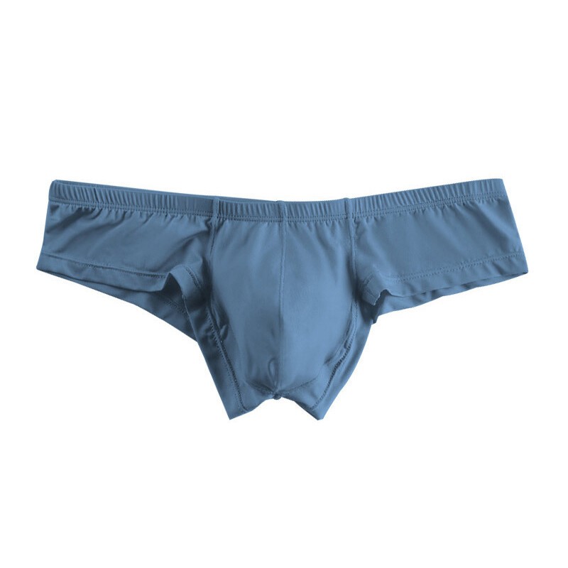 Men Sexy Low Waist Half Hip Wrap Bikini Briefs Underwear Pouch Panties Shorts US