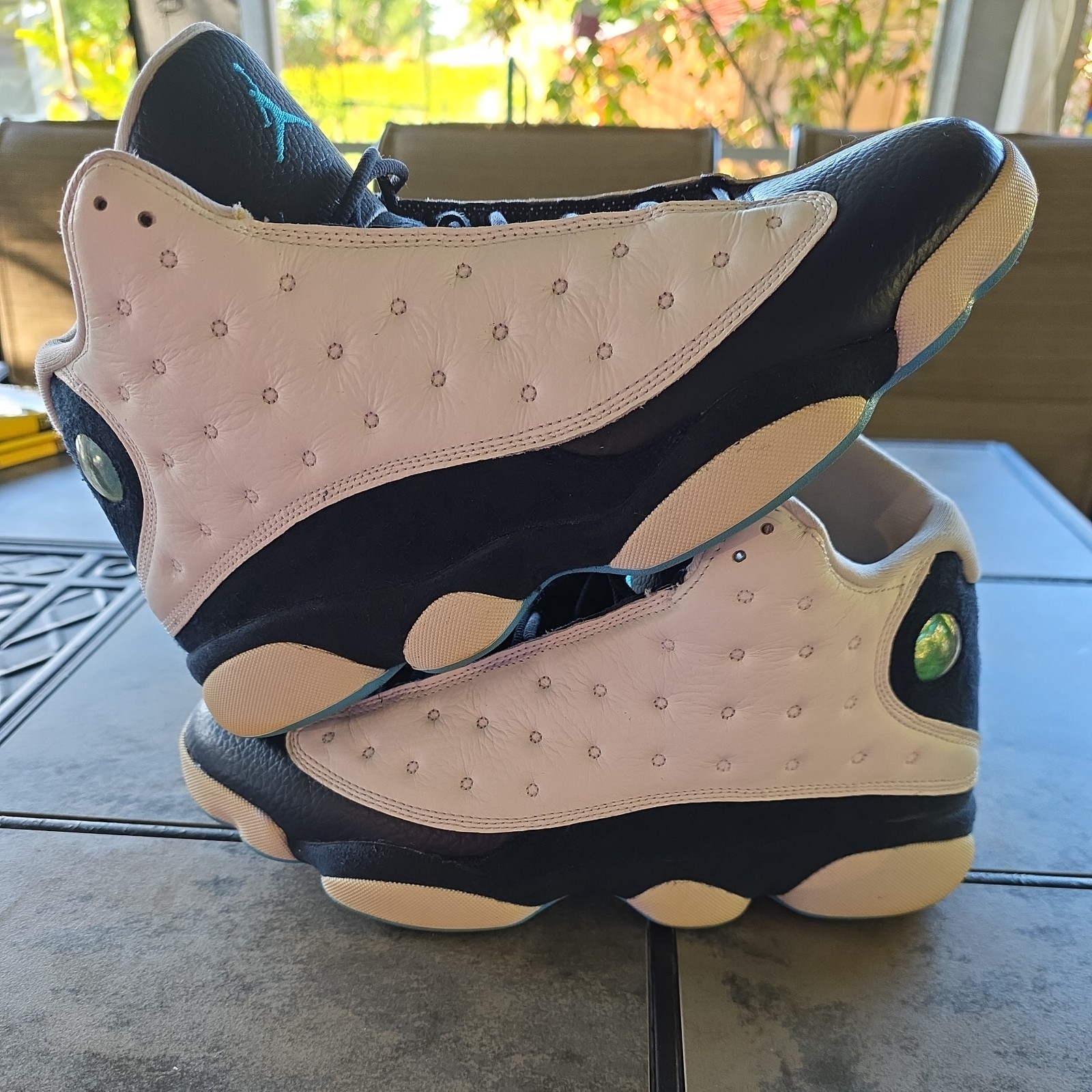 Size 11M Air Jordan 13 White Obsidian 414571-144 No Box!!!