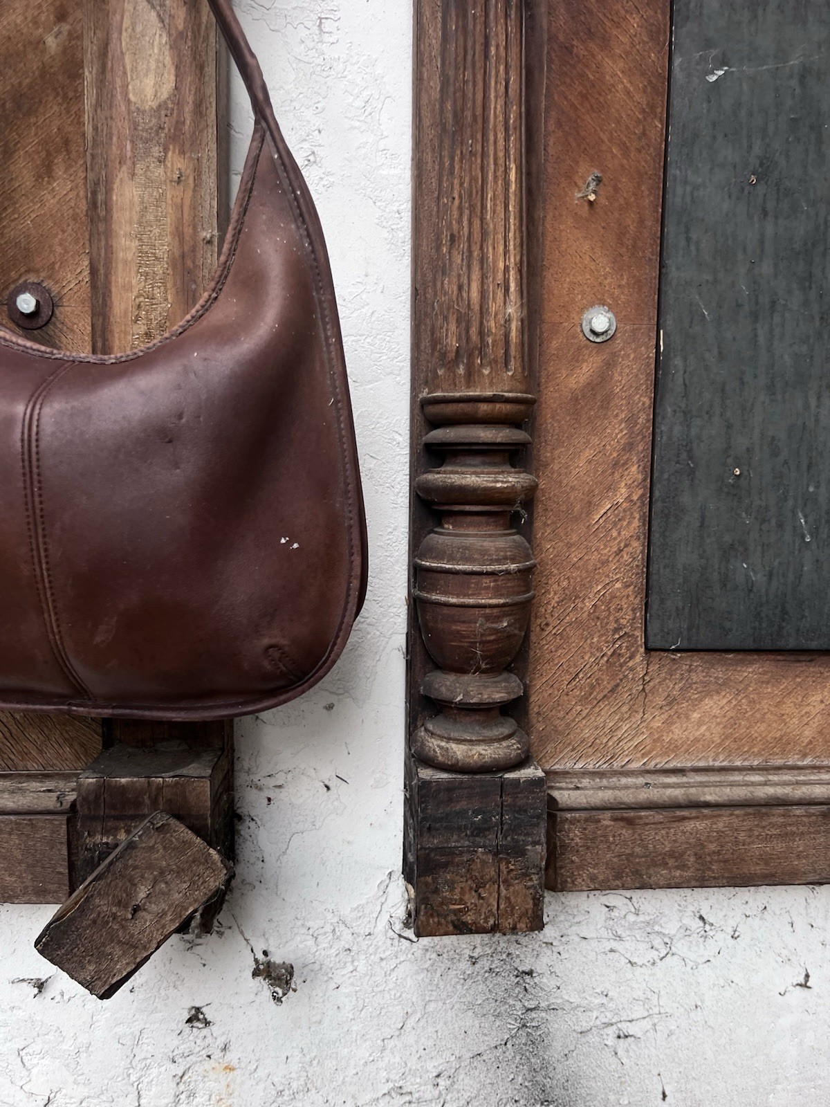 Rare Vintage Coach Ergo 9025 Hobo Leather Bag 1997 Archive Piece