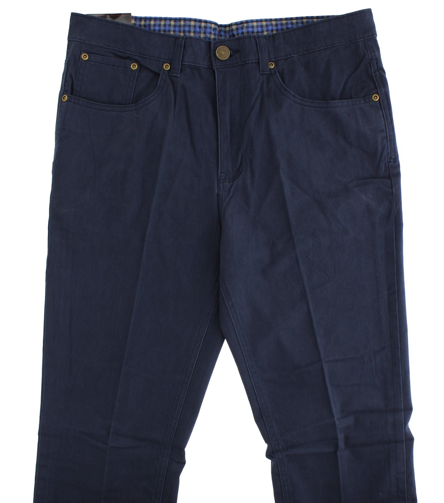 Weatherproof Men’s Pants Durable Comfort Flex 5-Pocket, Soft Twill Cotton Blend