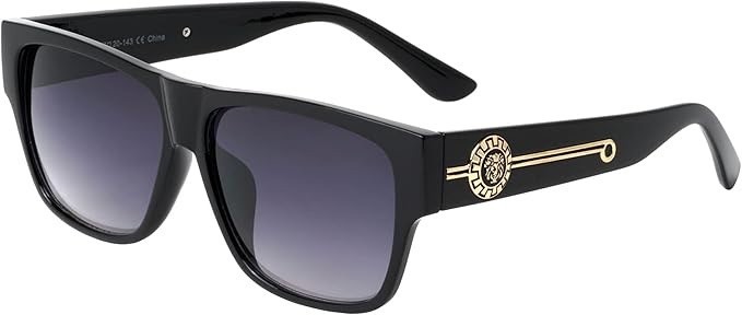 Classic Square UV400 Sunglasses Men Retro Black Sun Glasses Male Outdoor Outfit
