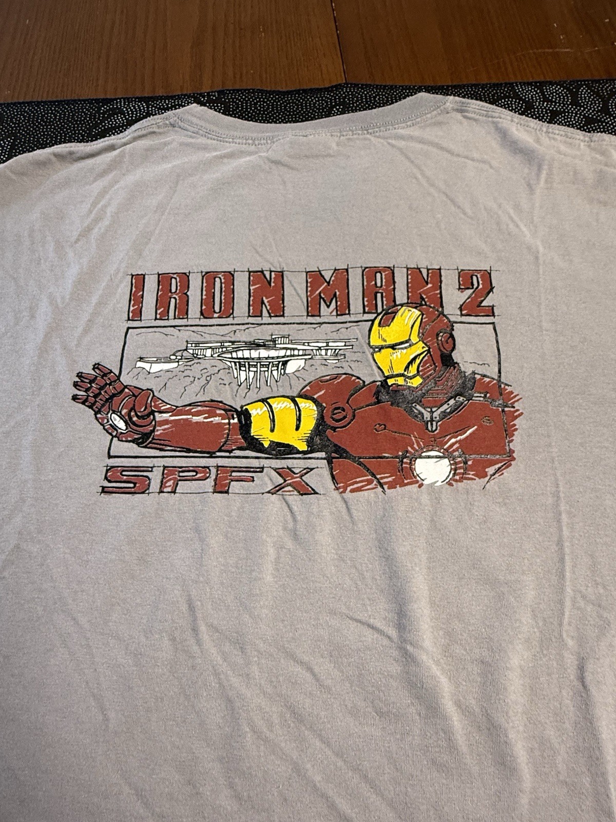 Marvel Iron Man 2 Tony Stark T Shirt Size XXL Very Very RARE Hard To Find Anvil