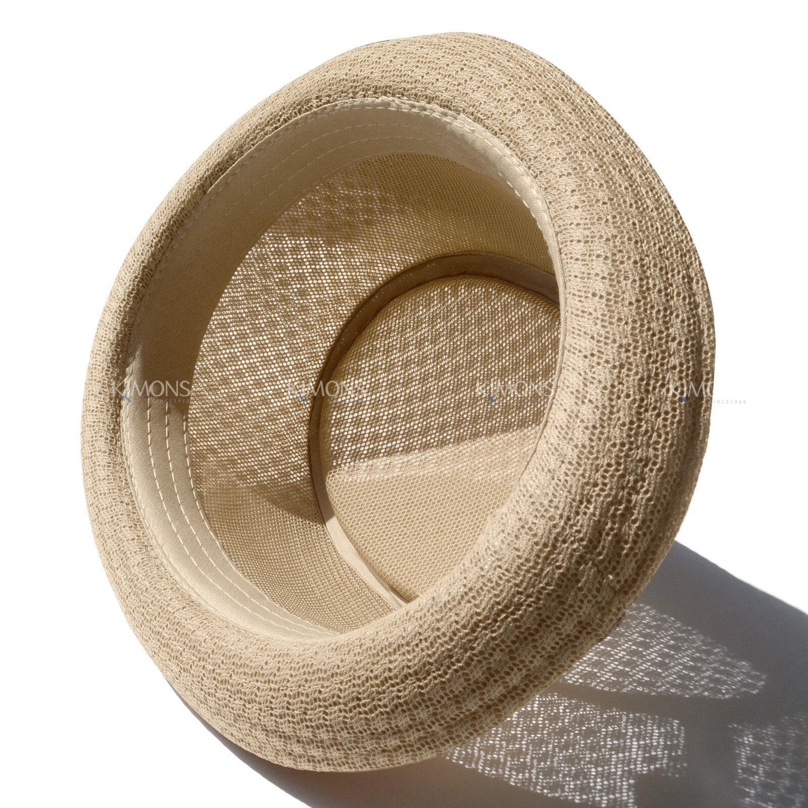 Porkpie Light Weight Mesh Fedora hat Summer Classic Trilby Cuban Beach Sun Cap