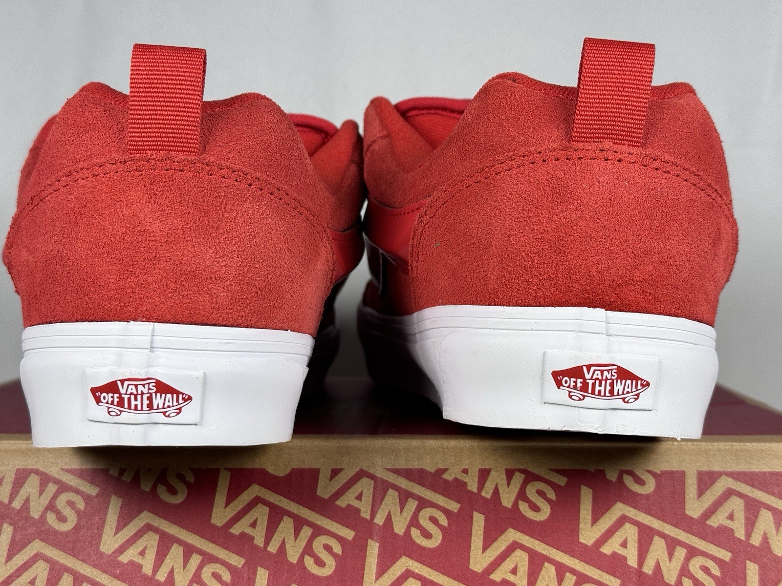 Vans Knu-Skool Suede Patent – Racing Red Men’s Size 11.0