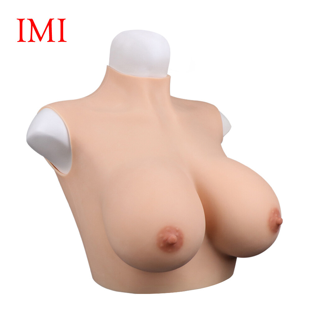 IMI Realistische Silikonbrüste C-G Cup Brustprothese für Crossdresser Drag Queen