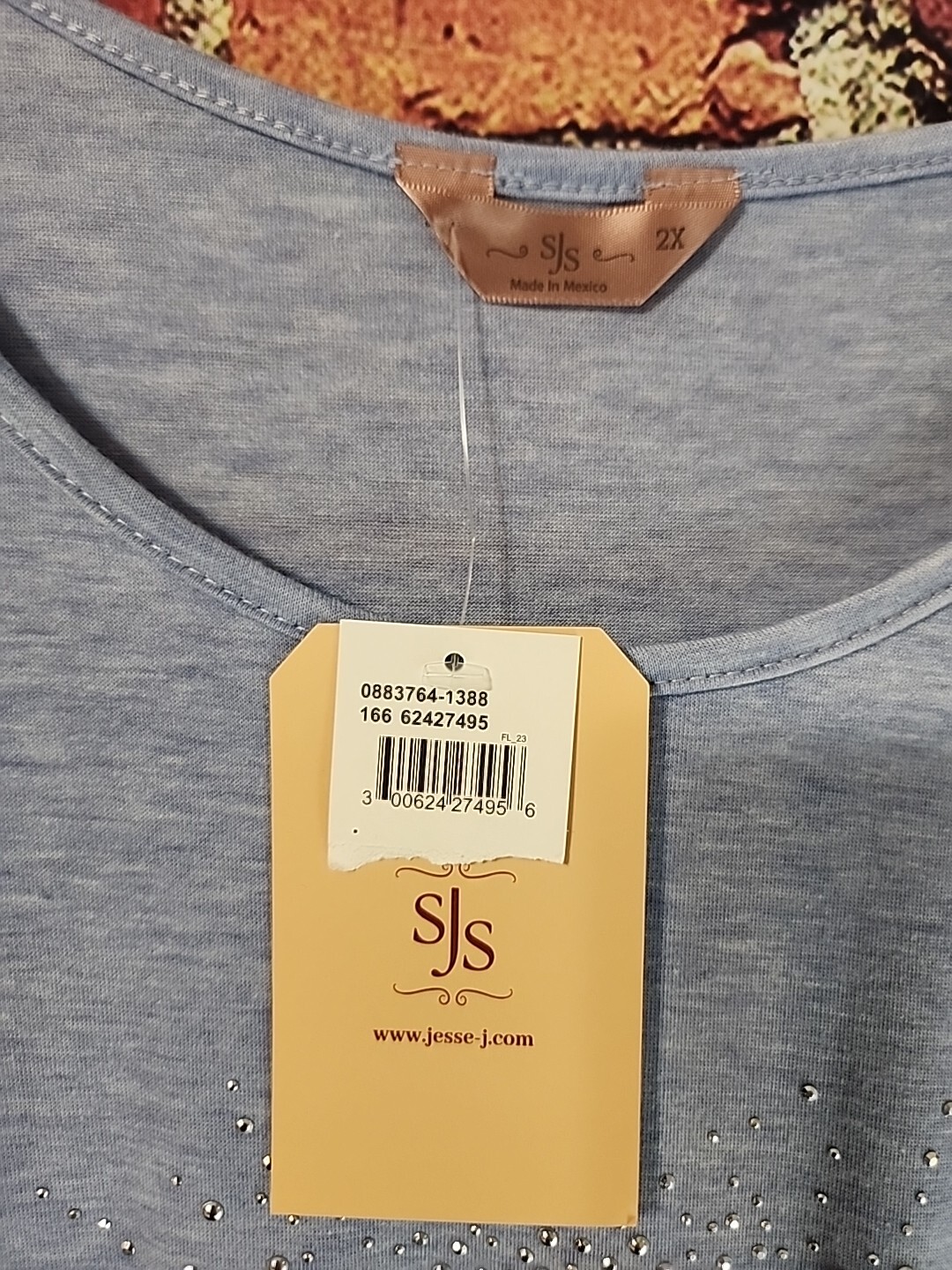 SJS Womens Handkerchief Hem Blouse Tunic Top C75