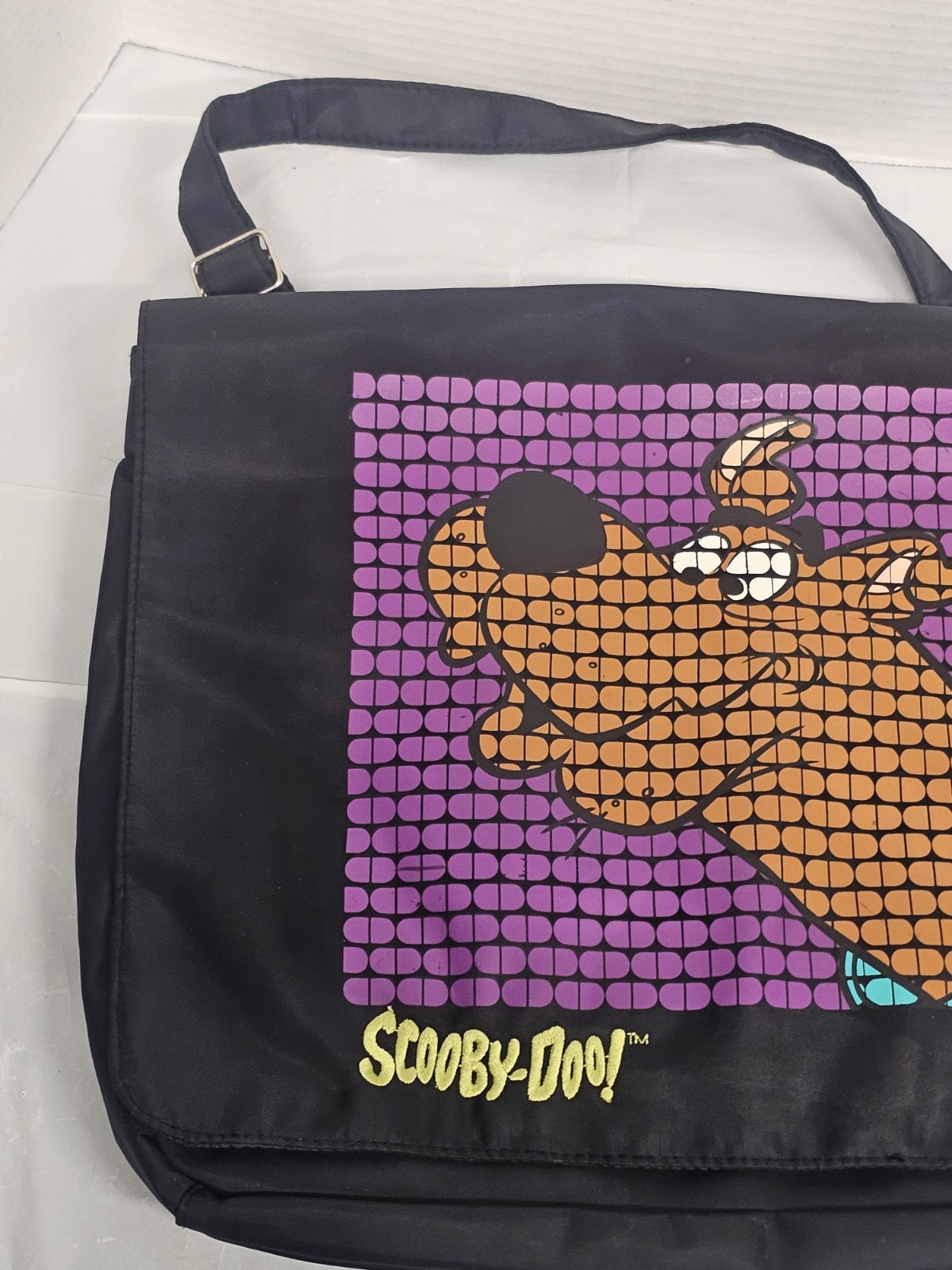 Scooby Doo Messenger Laptop Shoulder Bag Vintage 1999 Cartoon Network