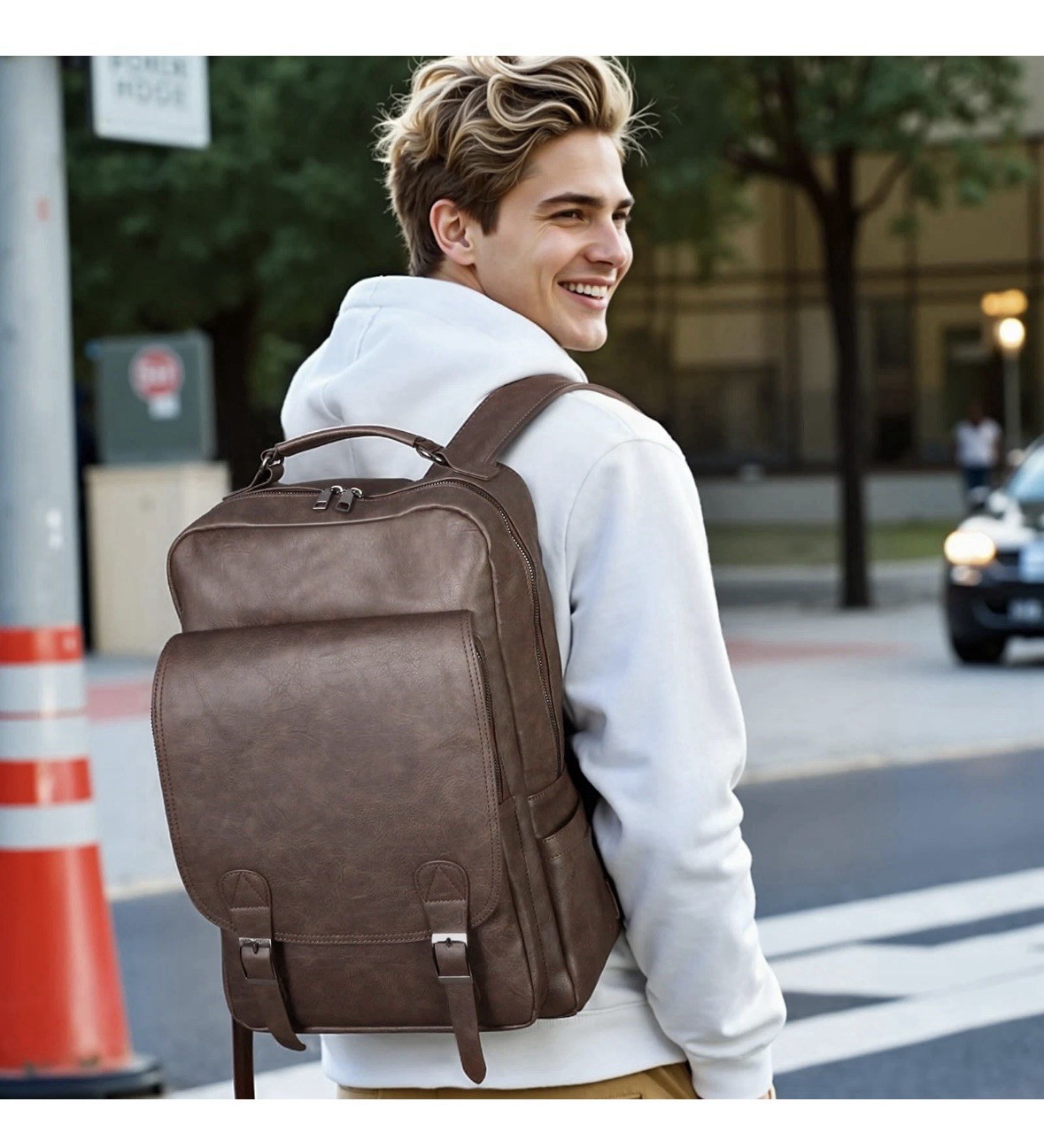 Laptop Backpack for Men Womne 15.6 Inch Waterproof Daily Purse Casual Carry On