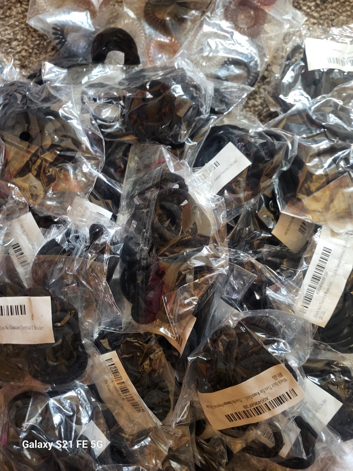 Huge Lot Of Hair Accessories. Over 150 Packs. All New Items. Some Multi Packs.