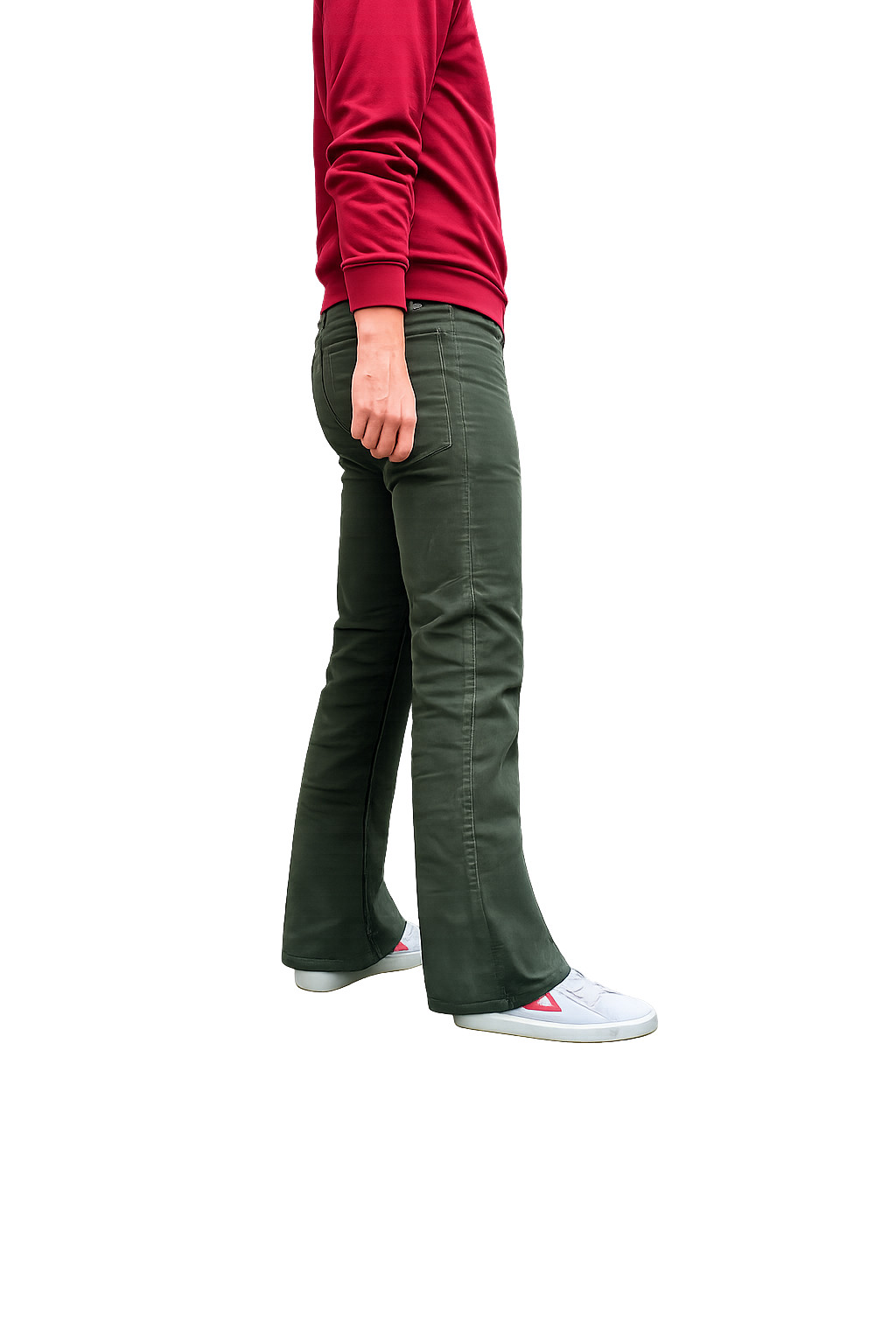 Men’s Bell Bottoms Flared Pants – Retro Corduroy Flares – 60s 70s Hippie Mod
