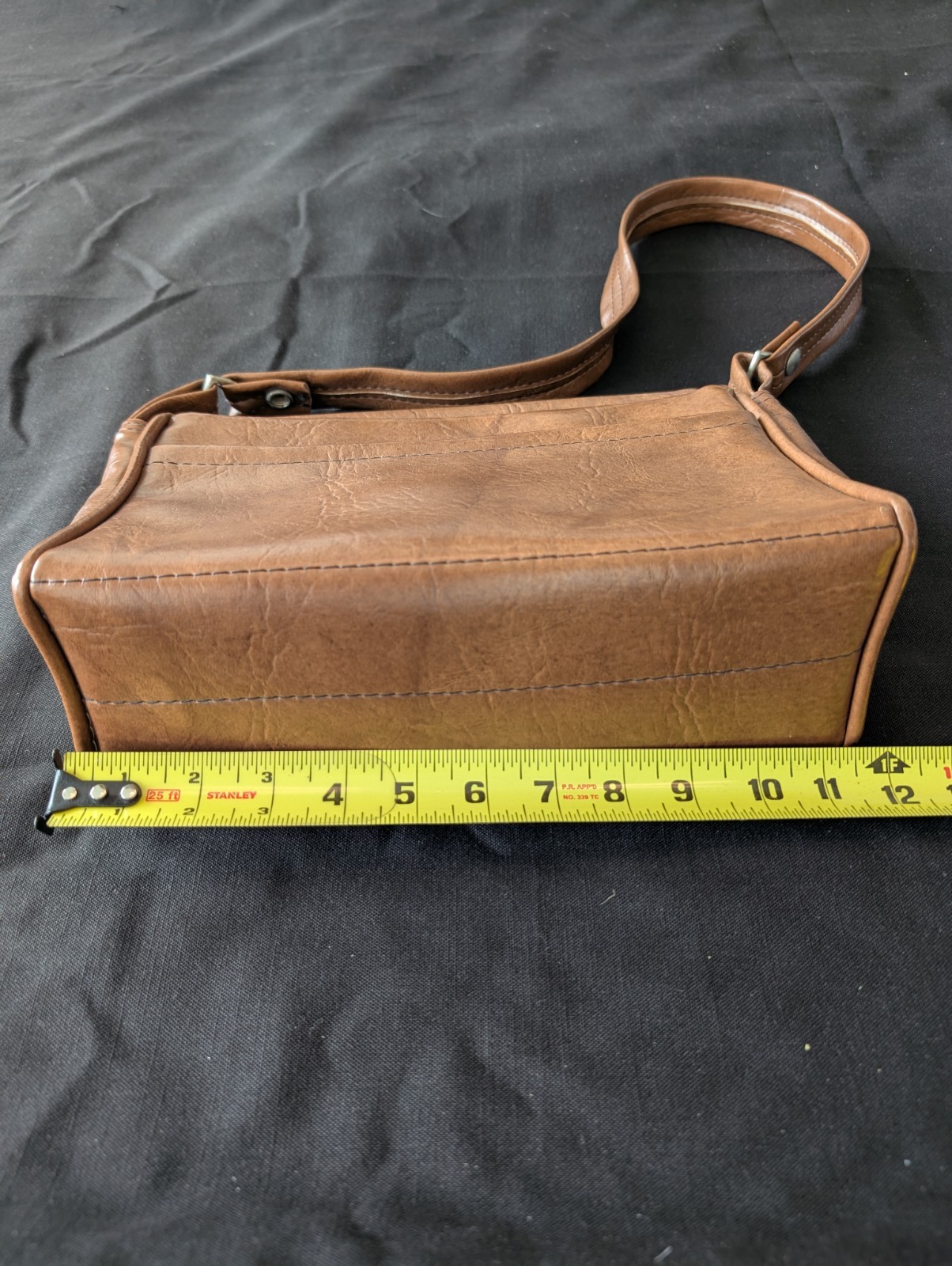 Vintage The Original Florida Keys Handbag Tan Nautical Seashell Themed Vinyl
