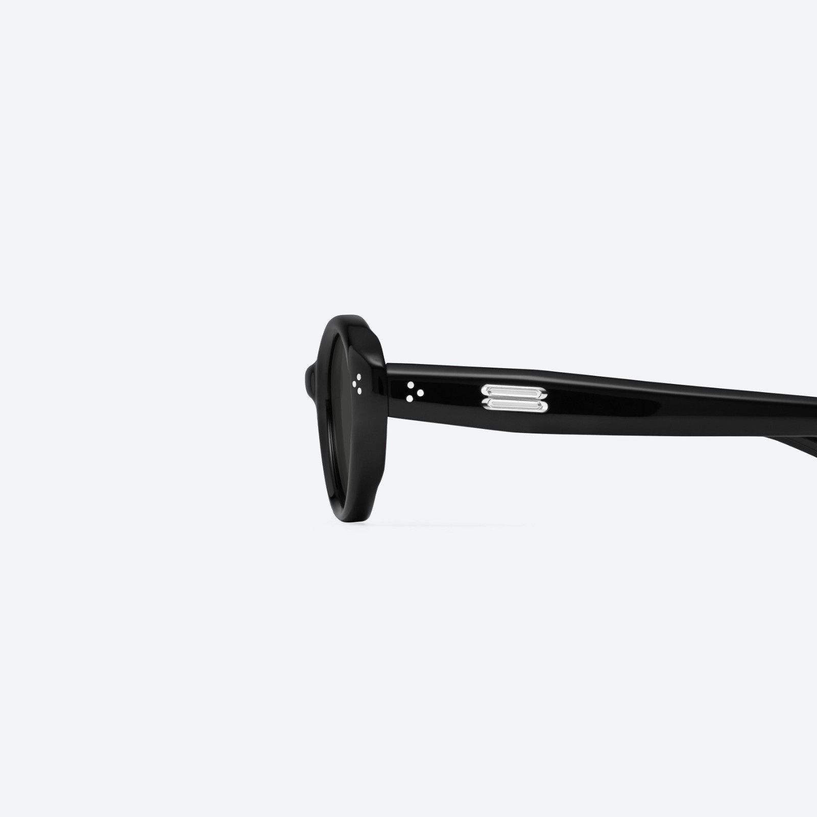 Gentle Monster Cuscus 01 Black Oval Sunglasses Acetate Unisex 145mm