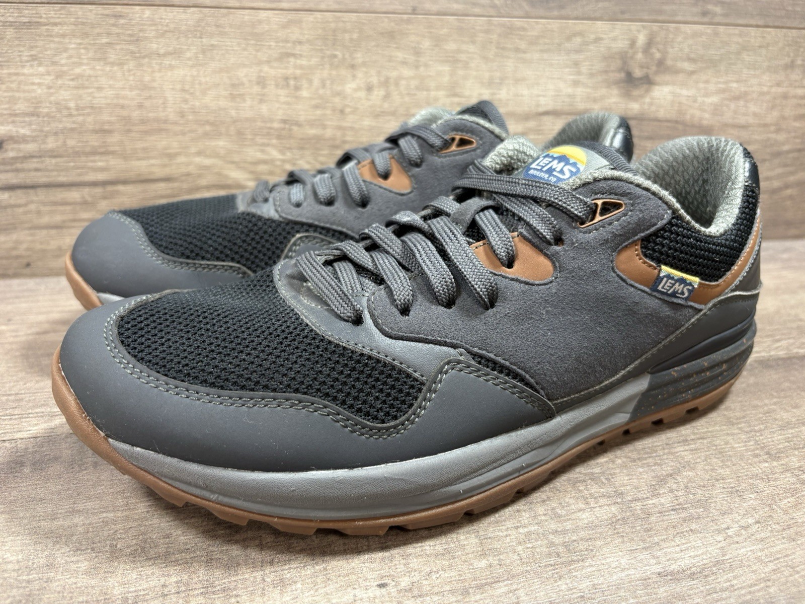 Lems Trailhead Sneakers Stormy Night Shoes Hiking Trails Mens Size 9.5 D