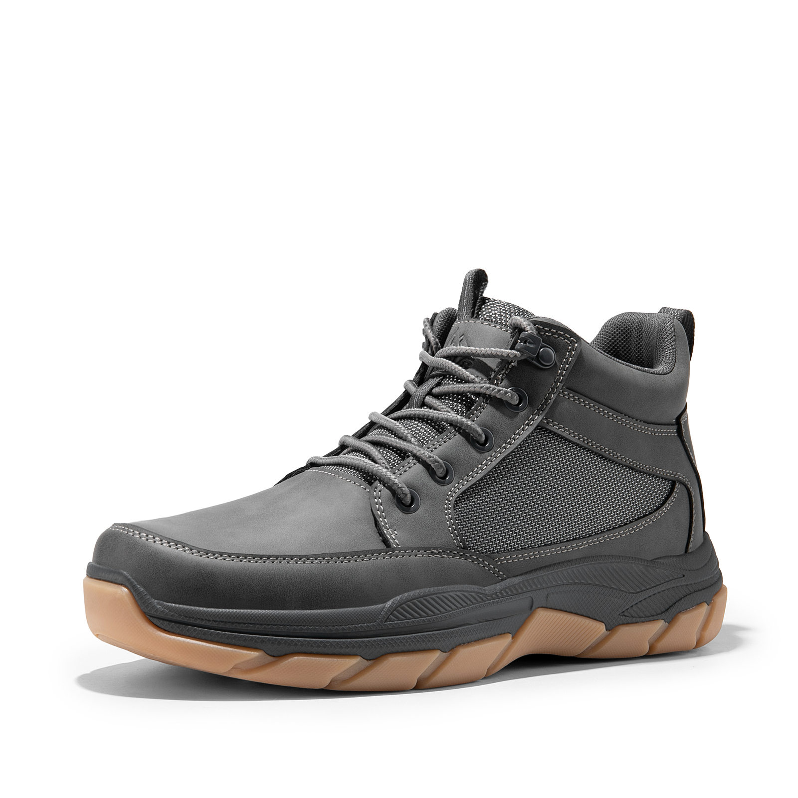 Mens Hiking Boots Lightweight Mesh Breathable Ankle Lace Up Chukka Boots