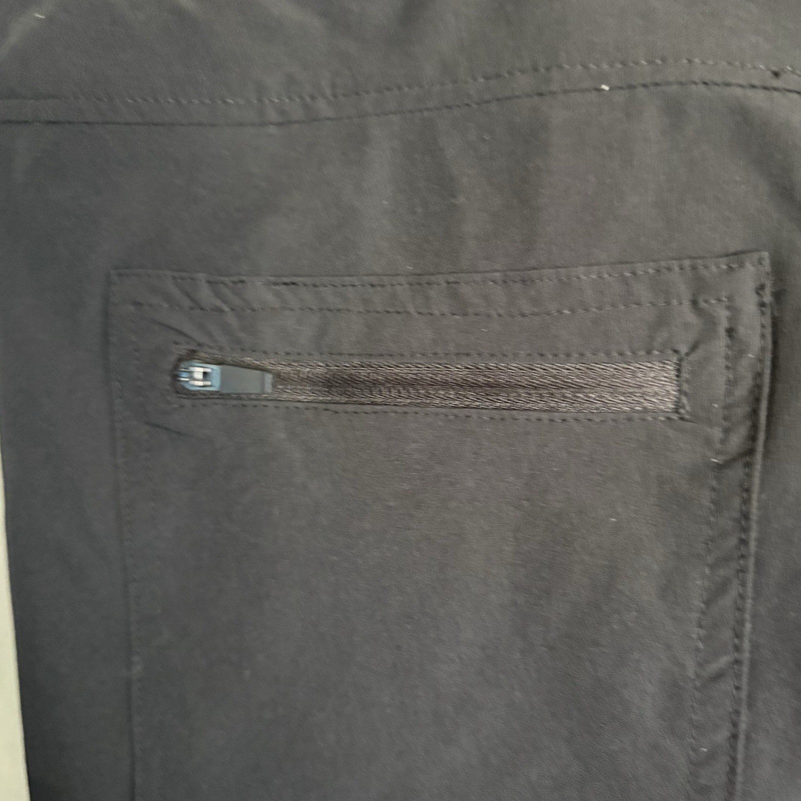 Apricoat Black Polyamide Elasthane Stretch Pants Straight Size 38 Adventure