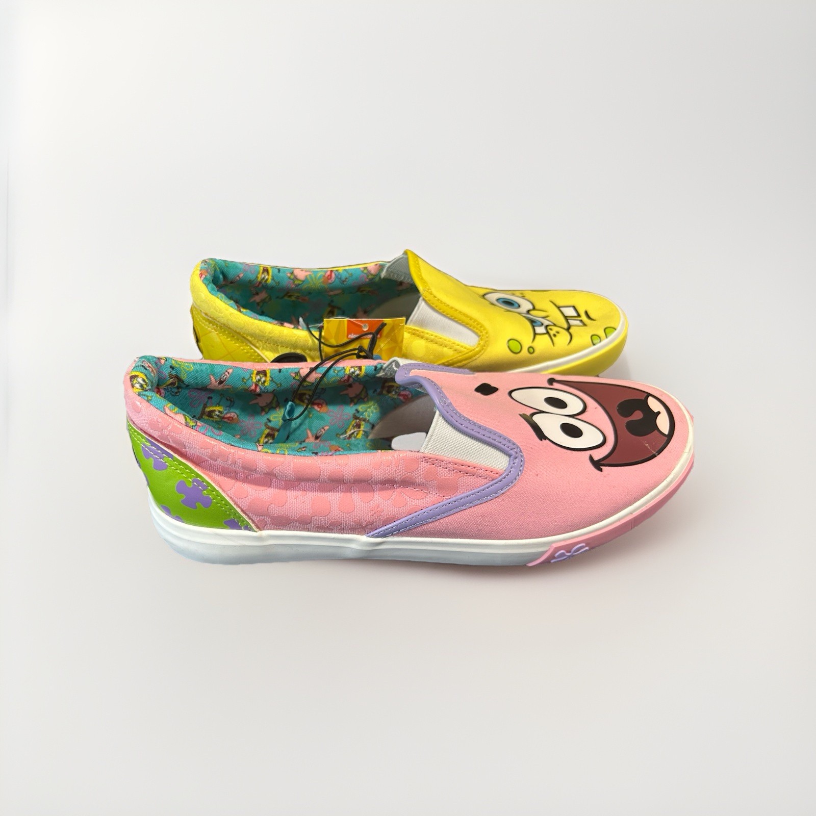 Nickelodeon SpongeBob Women’s Slip-on Sneakers Size 9 1/2