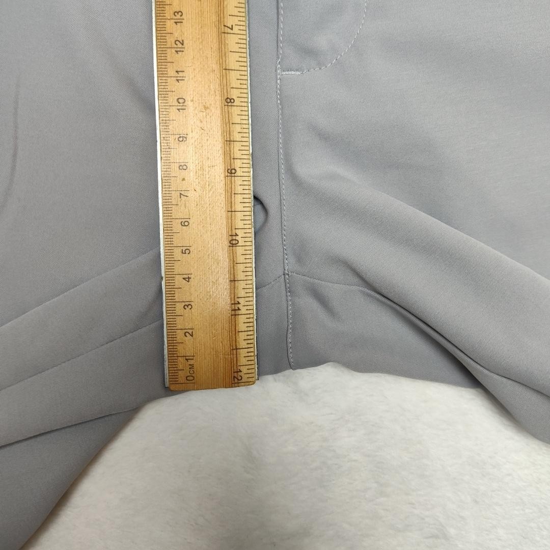 Adidas Golf Pants Mens 32×32 Gray Performance Stretch Chino 3-Stripes B82001