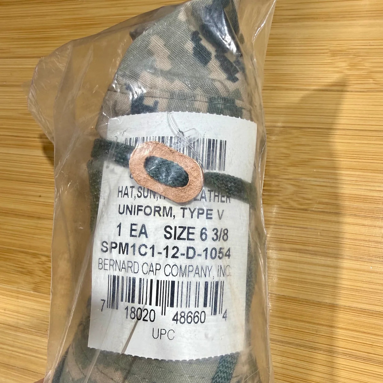 US Military Sun – Hot Weather – Type IL Military Camo Boonie Hat W/Strap New