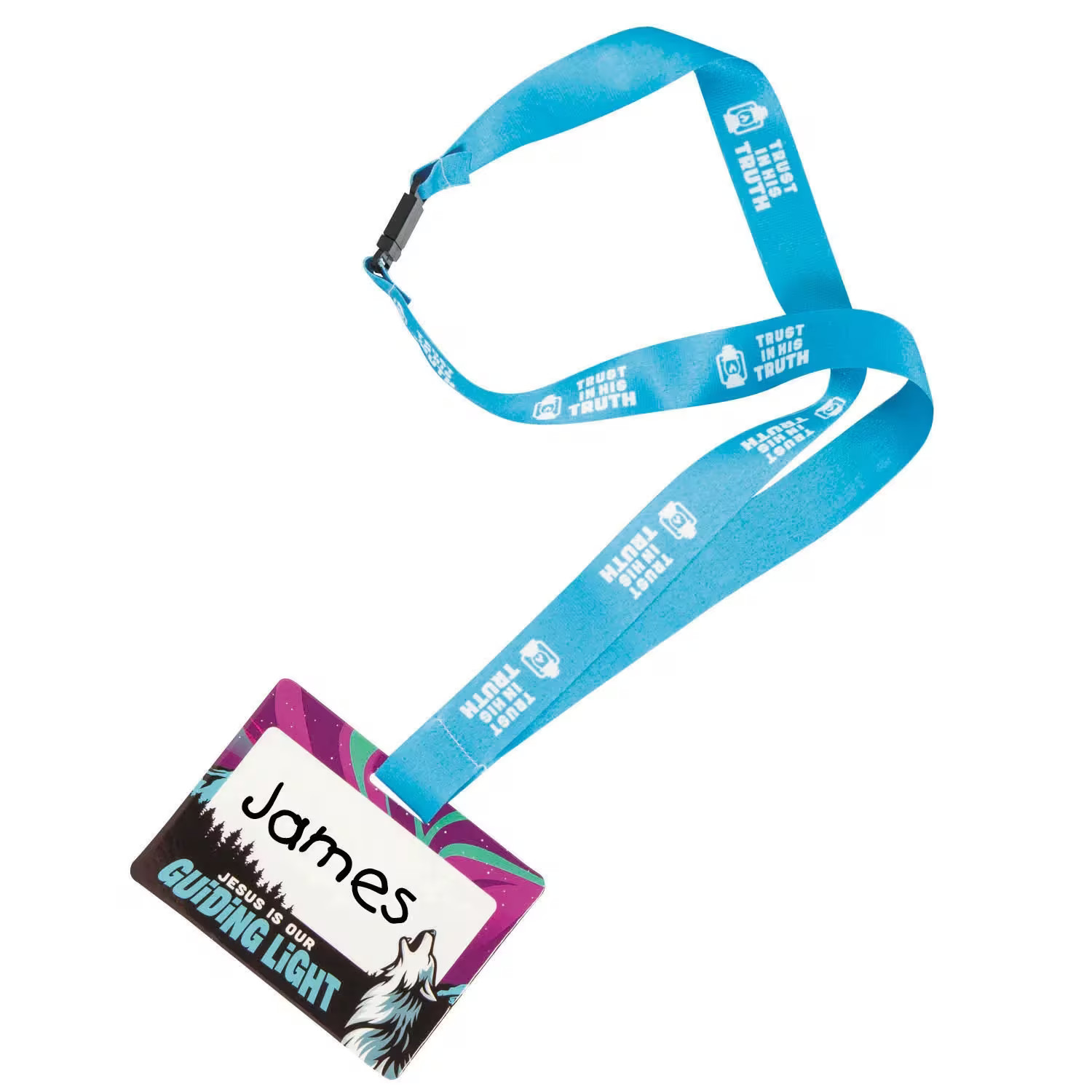 34″ Great North VBS Breakaway Polyester Lanyards – 12 Pc.