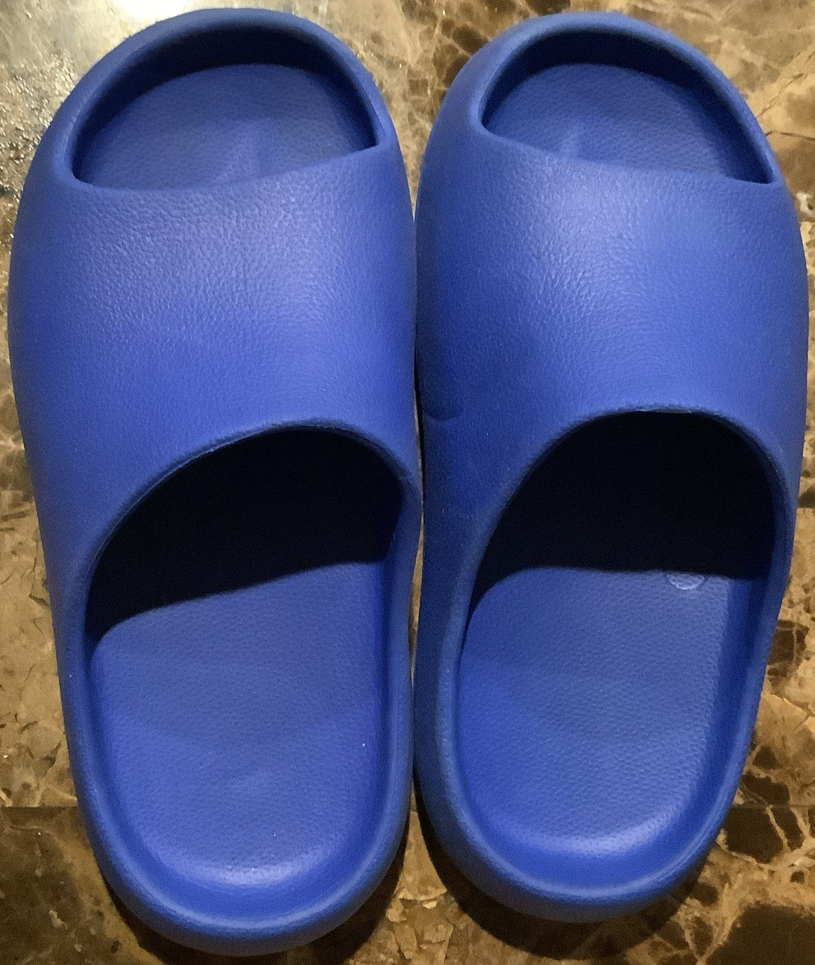FUBAR Men’s US 11 Blue Slide Sandals EVA Foam Upper Slip-On Casual Solid