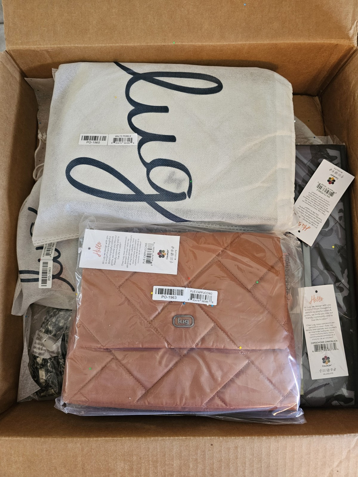 LUG Life Box Fall 2024 Waltz with Chain Strap Plie Cargo Bins Hurdle