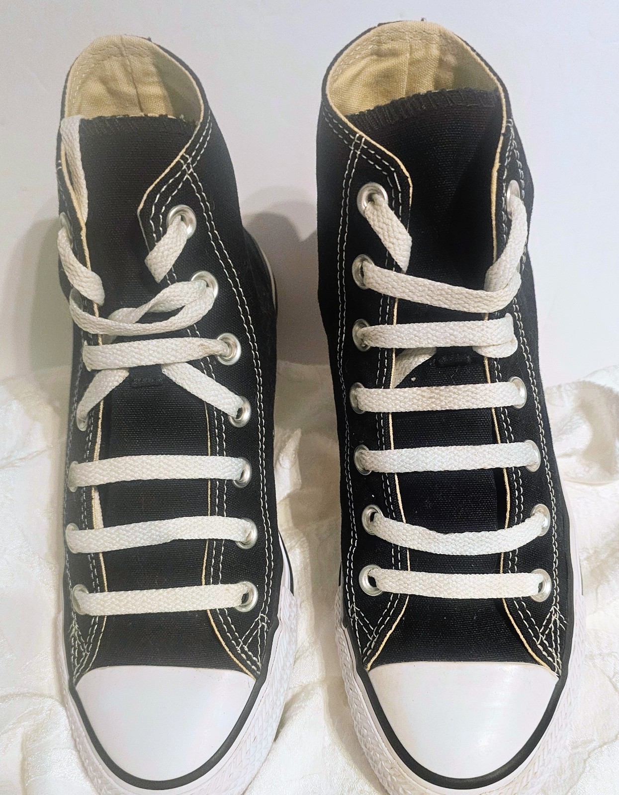 Gender Neutral Black Converse Chuck Taylor All Star High Top Sneaker Sz 7