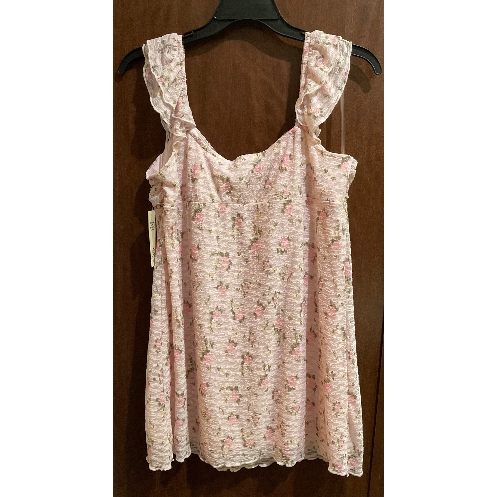 No Boundaries Double Ruffle Ruched Mini Dress, Women’s size XXL H-049